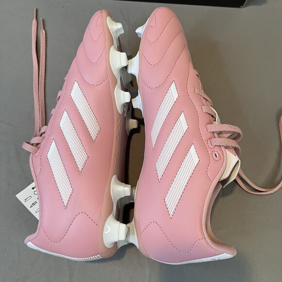 Adidas Goletto VIII Women's 10 Pink/White Firm Soft Ground Soccer Cleats New - Picture 4 of 7